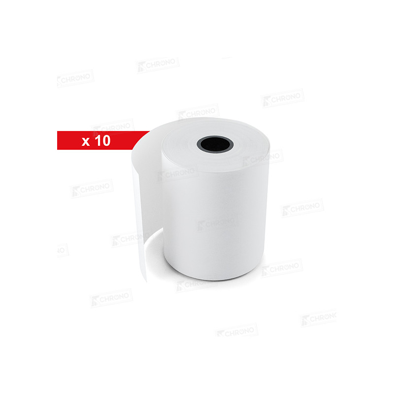 Set of 10 paper roll for CP545 of TAG Heuer Timing brand ITS Chrono